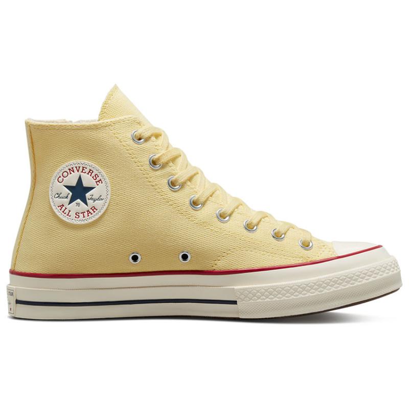 Converse 70 Chuck Taylor All Star Универсальные и прочные высокие парусиновые кеды Унисекс Желтый