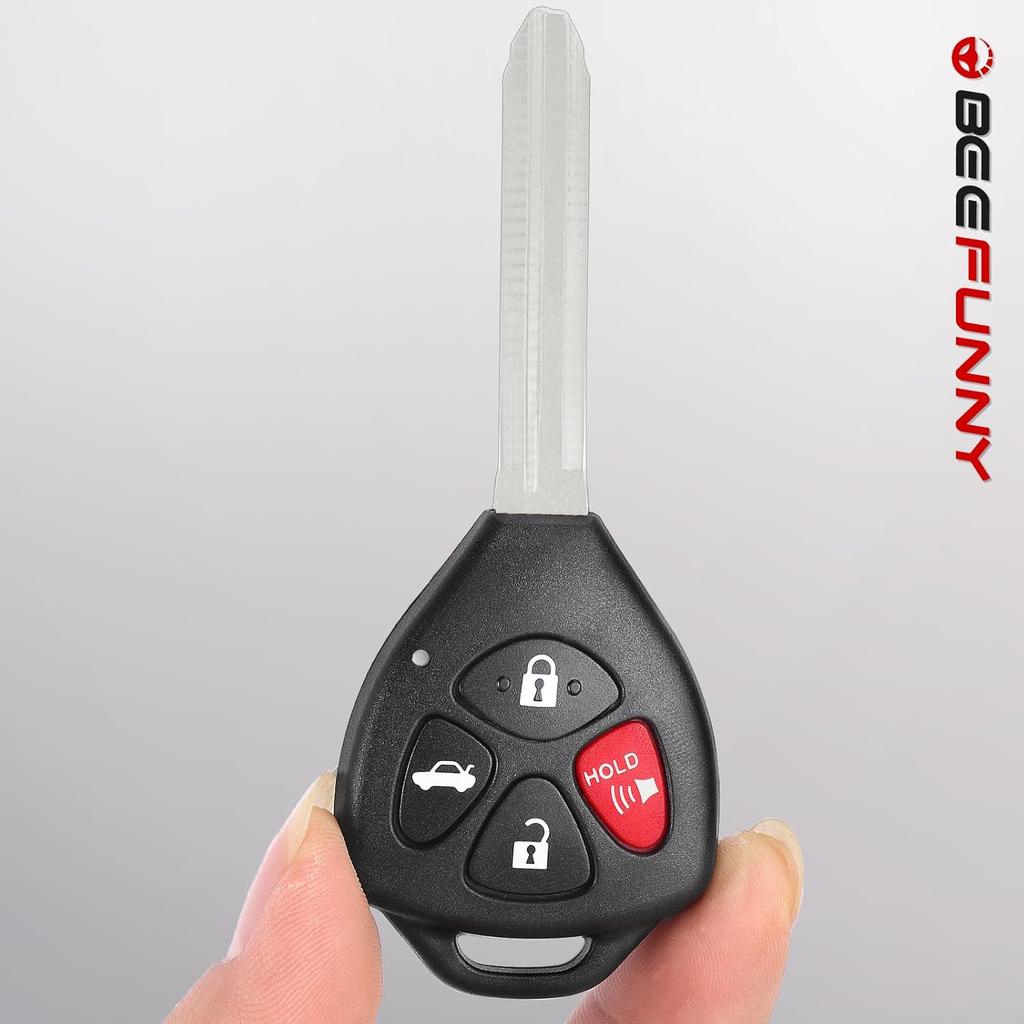 Улучшенный брелок для ключа автомобиля Beefunny для Toyota Camry Corolla Matrix Sienna Solara, для Pontanic Vibe Замена брелока для ключа FCC ID: GQ43VT14T 315 МГц