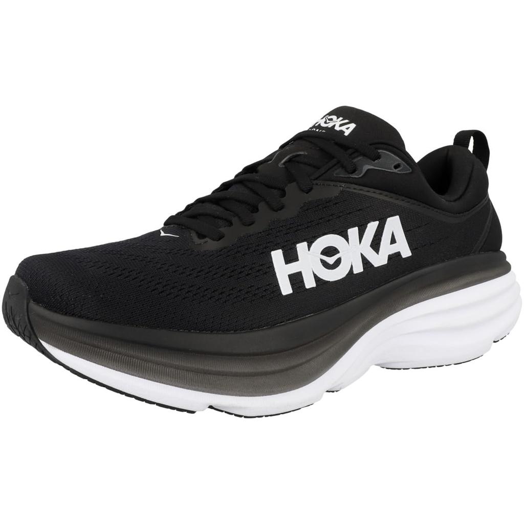 HOKA ONE ONE M BONDI 8 BLACK/WHITE 26.0CM