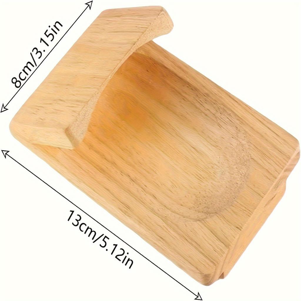 Премиальный деревянный зажим для очистки устриц: Легкое открытие раковины устрицы - незаменимый инструмент для приготовления морепродуктов в домашних условиях и для приготовления блюд