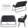Oxford Cloth Outdoor Double Folding Camping Chair