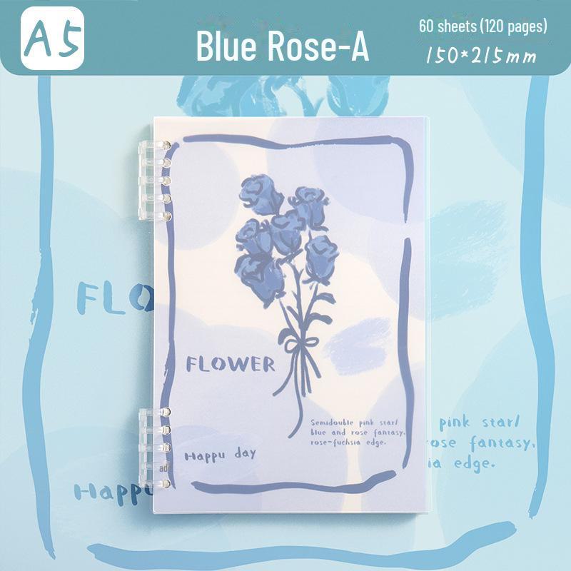 Блокнот с отрывными листами INS Gradient Blush формата A5/B5: Простая, универсальная тетрадь для студентов