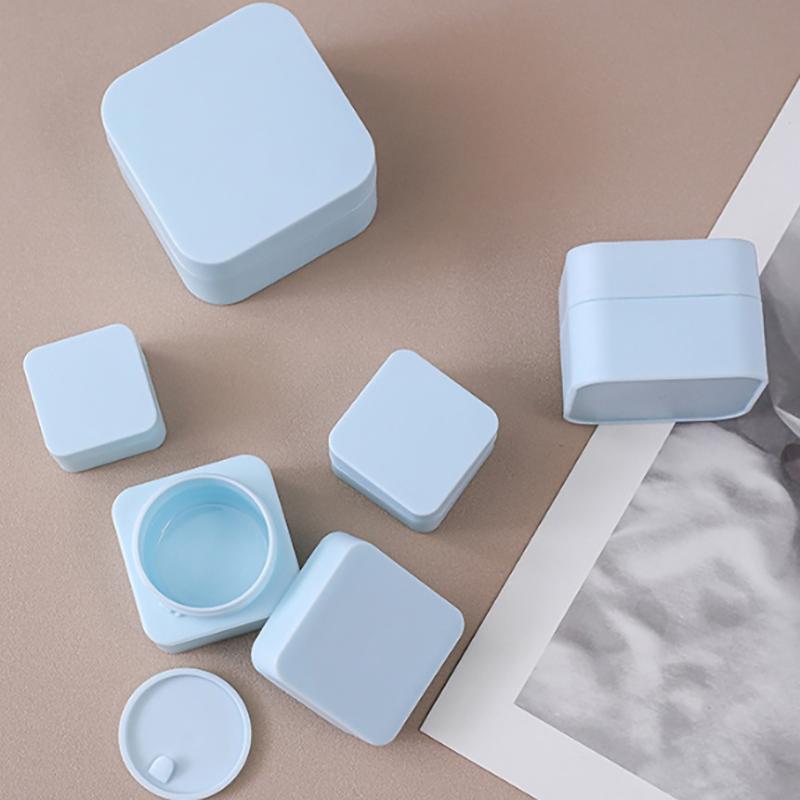 1 шт. квадратный узкий контейнер для талии пустой дорожный полипропиленовый флакон для крема для лица косметическая пластиковая коробка косметическая многоразовая бутылка 10 г/30 г