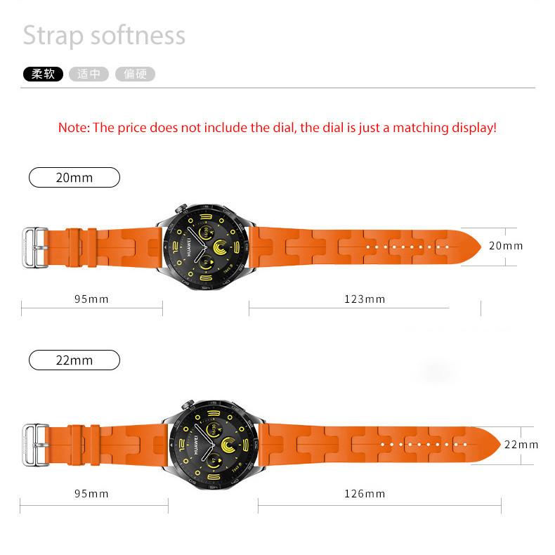 Ремешок для часов силиконовый ремешок для Huawei Watch GT 4 GT4 браслет сменный ремешок GT2 Pro GT3 Pro 46 мм GT 2e ремешок для часов браслет