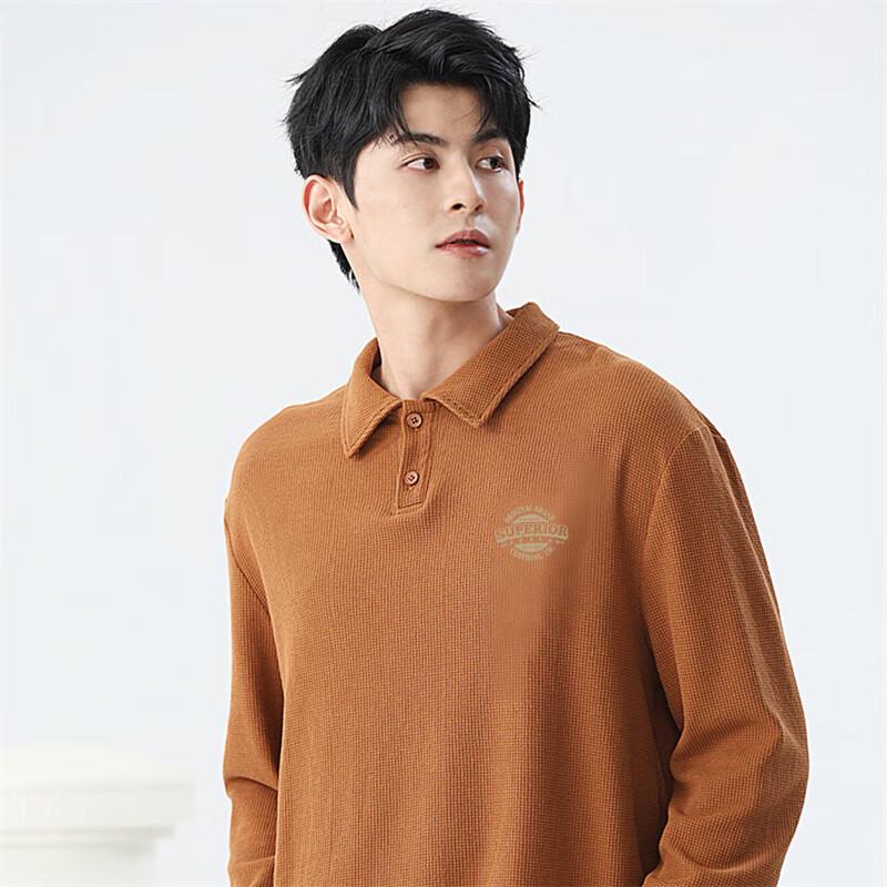 Baleno Men's Waffle Knit Polo Shirt