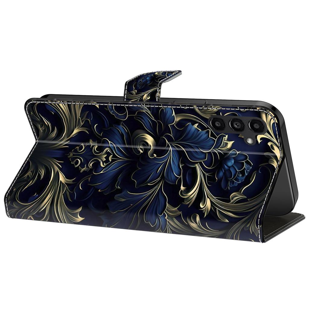 For Samsung Galaxy A14 5G/A14 4G Phone Case Pattern Print Leather Wallet Cover