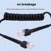 Flexible 8 Cored Cat6 Networking Cable with Snagless RJ45 Connectors for Gigabit Ethernet and Security Systems