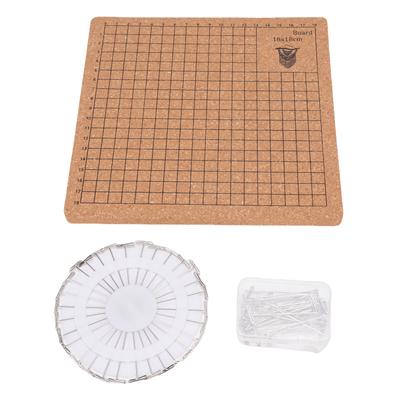 Набор досок для макраме, набор принадлежностей с 30 Т-образными булавками для изготовления ювелирных изделий, плетение ручной работы, многоразовая пробка