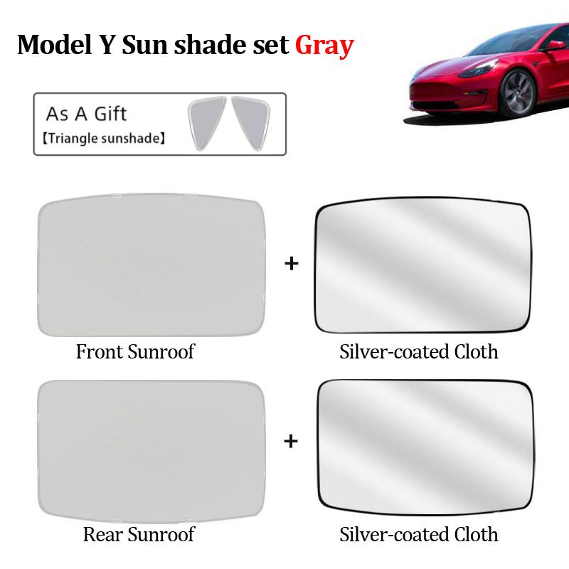 Модернизируйте солнцезащитные шторки для Tesla Model 3 Y 2023. Солнцезащитная шторка на стеклянной крыше. Передний задний люк на крыше. Ветровое стекло. Защитная шторка на крыше. Защитная сетка.