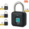 Электронный замок Tuya Bluetooth Fingerprint Padlock Цифровой замок APP Временный пароль удаленно IP67