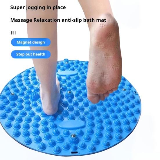 Круглый массажер для ног, коврик для снятия боли в ногах, расслабления мышц, детей и взрослых, противоскользящий, складной