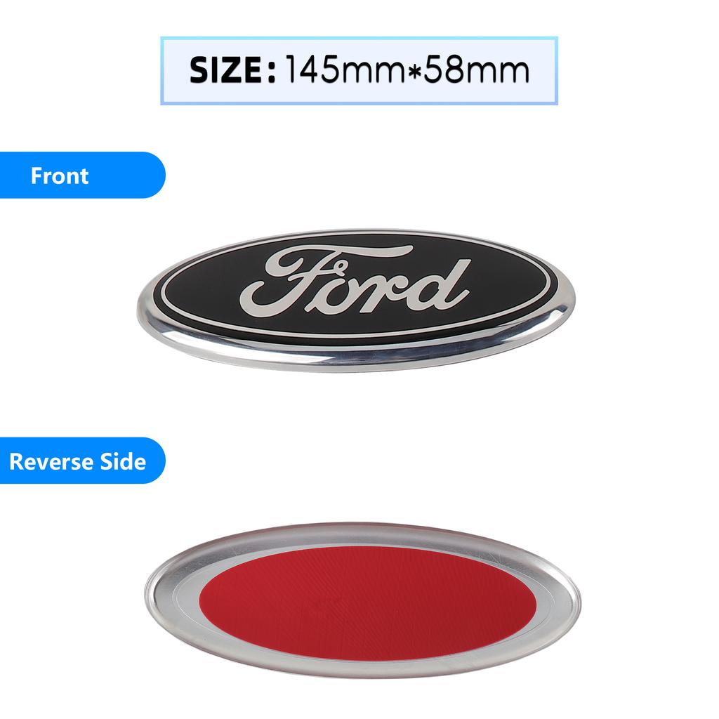 Наклейка-эмблема на капот автомобиля, наклейка на капот и багажник для Ford EcoSport Mustang Fiesta Focus 3 Escort Explorer Mondeo Falcon Tierra CVY1