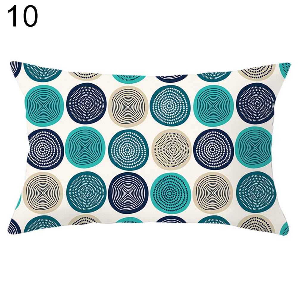 Геометрический круг треугольная волна наволочка наволочка диван-кровать автомобиль кафе декор