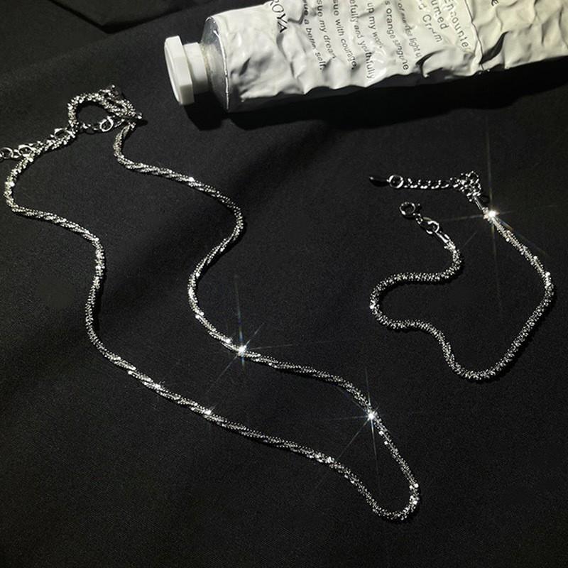Bracelet Women Dainty Shimmering Chain Korean Style Luxury Minimalist Jewelry