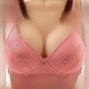 2021 Wireless Lace Floral Molded Bra for Middle-Aged Women: Japanese & Korean Style