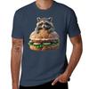 A Raccoon And His Sandwich Tshirt Daily Casual Short Sleeve Tee Shirt Tshirt