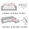 PU Leather Sofa Seat Cushion Covers Waterproof Anti-dirty Slipcover Seat Protector Corner L-shaped Sofa Cover 1/2/3/4 Seater