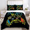 Gamer Game Controller Duvet Cover Comforter Bedding sets Soft Quilt Cover and Pillowcases for Teens Boy Single/Double/Queen/King