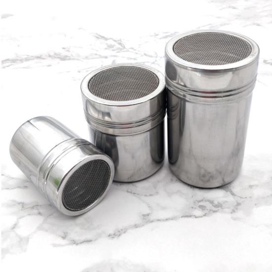 Сито для специй из нержавеющей стали с крышкой, вращающаяся крышка с мелкой сеткой, банка для приправ для перца, кофейного порошка, специй для барбекю, пищевая соль, сахарница