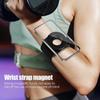 Strong Magnetic Suction Bracket Running Phone Holder Mobile Phone Holder Wrist Strap Arm Dedicated for IPhone 15 Pro Max Samsung