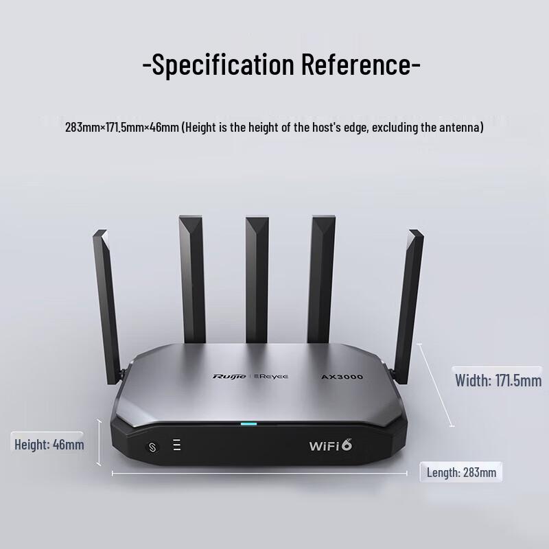 Wi-Fi 6 Гигабитный SD-WAN Шлюз-Маршрутизатор Ruijie RG-EG105GW-X
