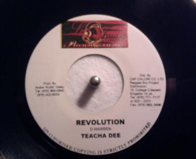7inch Record MIRAKULUS, TEACHA DEE - Teacha Dee / Mirakulus - Revolution NONE La Familia West Jamaica Reggae, Ska & Dub Used