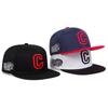 Unisex Letter C Side CHICAGO Embroidery Hats Adjustable Cotton Baseball Hat Fashion Flat Top Cap Street Singer Hip Hop Caps
