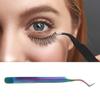 Nail Art Clip Good Elasticity Anti-static Non-slip Tight Bite Stainless Steel Fish Stripe High Precision Eyelash Tweezer Makeup Supply