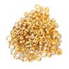 100PCS 6mm Brass Double Sided Eyelet Hollow Rivet for Clothing Bag   Belt   Shoe