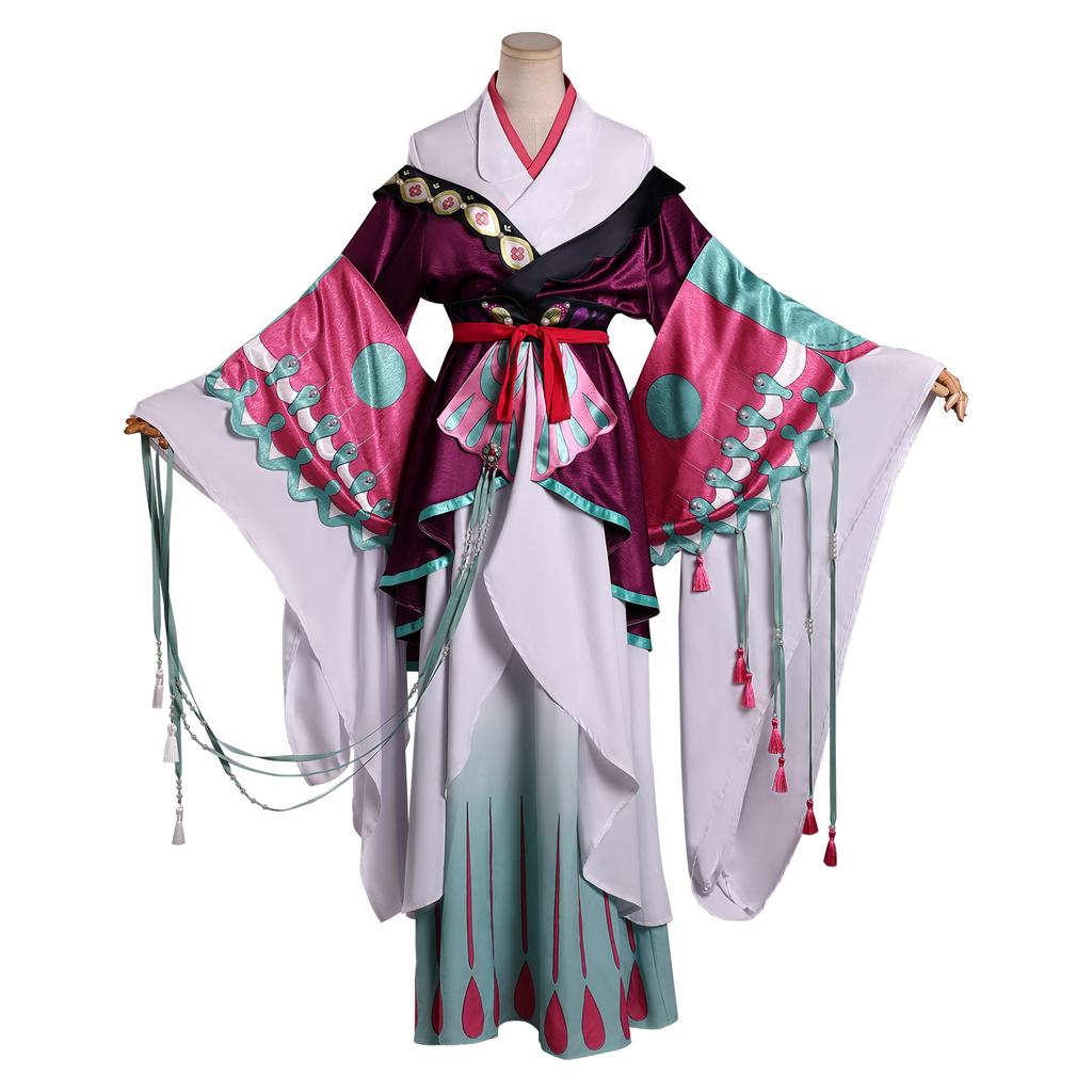 Return to the future cos clothes tooth fairy colored clothes song national style Han element suit cosplay game animation clothing