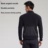Li Ning Long Sleeve Jacket Warm Fleece Cycling Mountain Road Riding Suit Men Jackets Black LCUY071-1