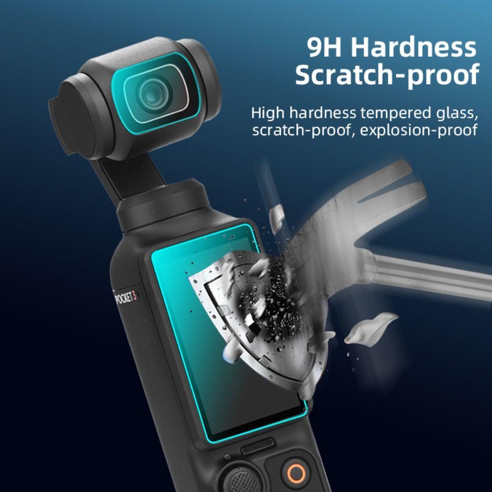 HD-пленки для объективов, взрывозащищенные защитные пленки, новая защитная пленка для экрана OSMO Pocket 3