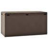 VidaXL Garden Storage Box Storage Chest Outdoor Storage Box Patio Terrace Brown 49447
