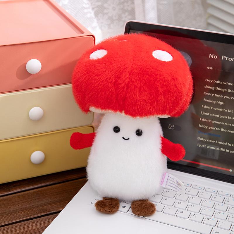 Glow-in-the-dark Mushroom Plush Toy Children's An'an Doll Learning Companion Cute Doll Office Decoration Doll