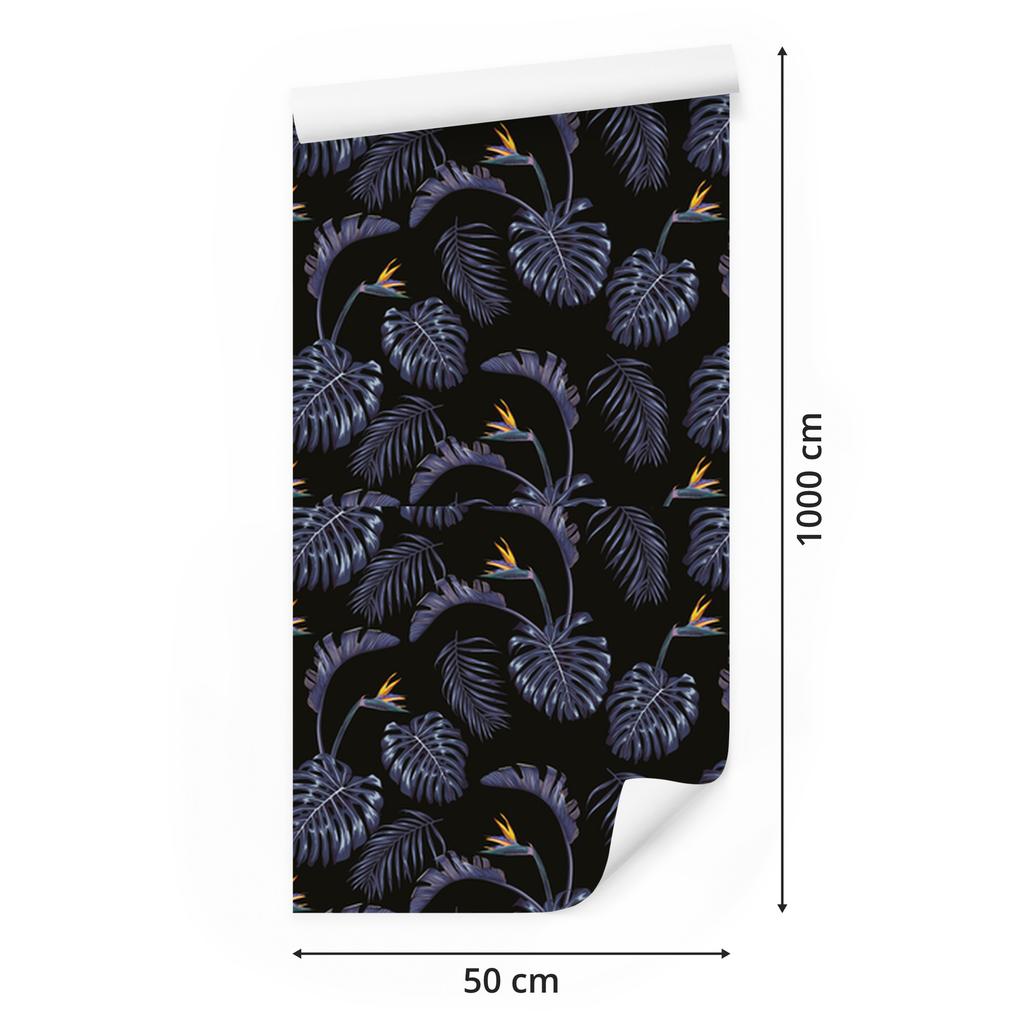Palm Leaves Wallpaper for Living Room and Bedroom 50x1000