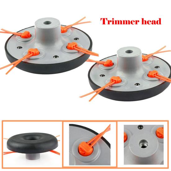 2Pcs Universal Strimmer Line String Trimmer Head for Pivotrim Gas Brush Cutter