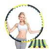 Shengshou Hula Magnetic Yoga Hula for Waist Aerobic Diameter 110cm Hoop, Hoop, Adults, Assembled, Heavy, Fitness, Training, Diet, Slimming, Exercise,