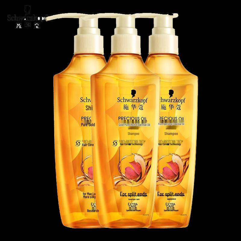 Schwarzkopf Шампунь с маслом розы и золотом, 3 шт.