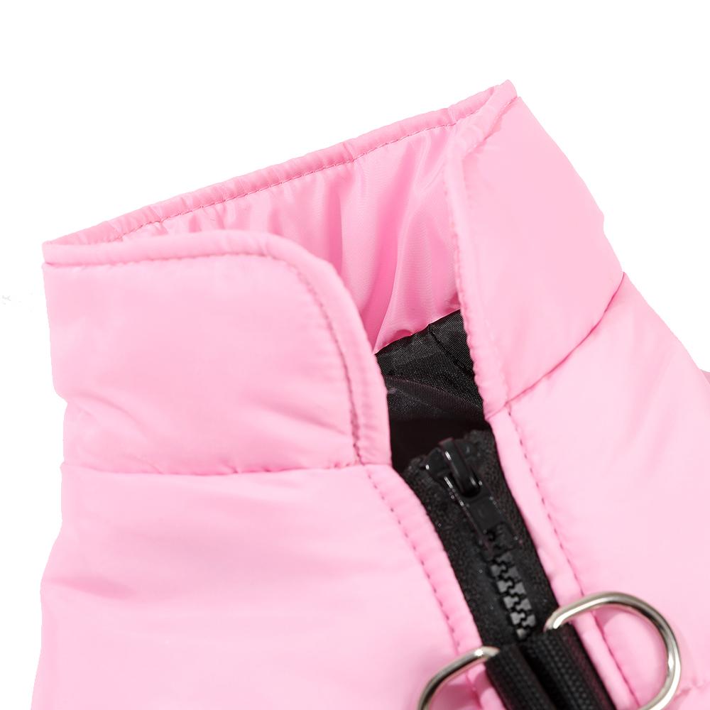 Осенне-зимняя куртка для собак средних и маленьких пород, ветрозащитная, с D-образным кольцом, пальто для домашних животных, одежда для французских бульдогов и шнауцеров