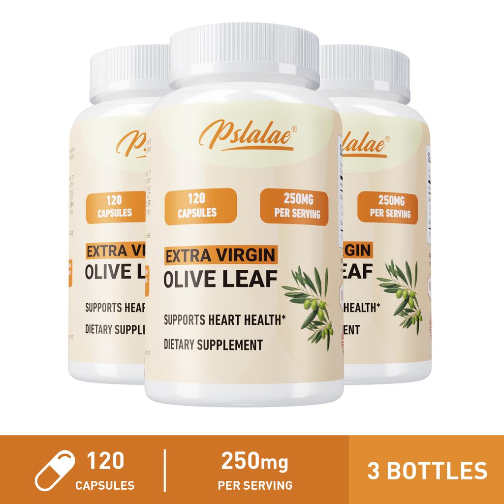 Olive Leaf Extract Capsules 250mg 120 Count — Antioxidant Support, Daily Wellness, Nutritional Support