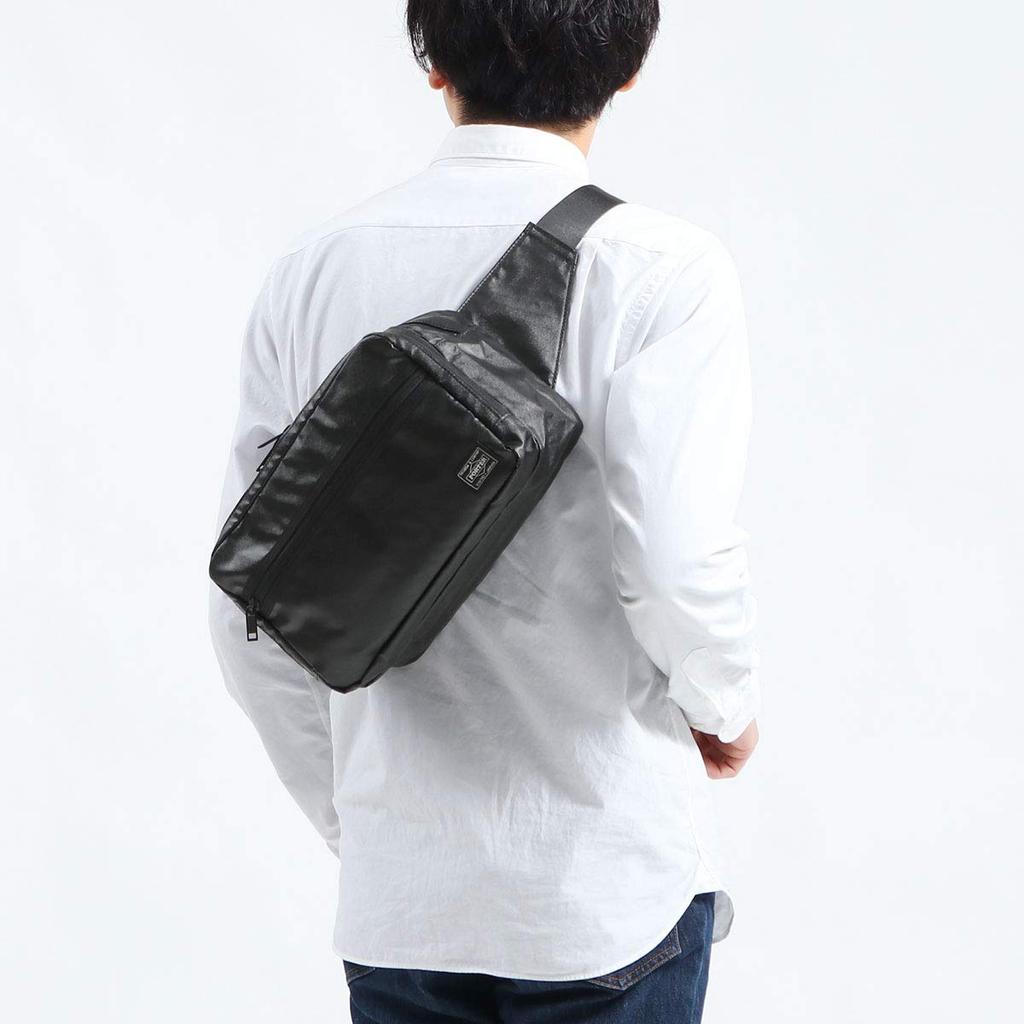 PORTER Waist Bag Body Bag Black (Porter) [TACTICAL] 654-07074