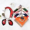 Women'S New Fashionable Atmosphere Simulation Silk Scarf Neck Protection Scarf Spring Summer Autumn Square Scarf