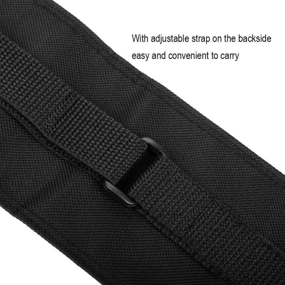 Black Pool Cue Bag Convenient To Carry Pool Cue Case Portable Deluxe Snooker