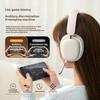 Беспроводные наушники с RGB-подсветкой Легкая конструкция Универсальные складные Bluetooth-совместимые игровые наушники с микрофоном