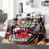 Cristiano Ronaldo (91) Personalized Text Blanket Cozy Personalized Blanket Durable Comfort Throw For Picnics Sofa Office Chair Living Room