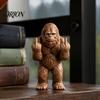 Забавные Офисные Гаджеты Смоляная Фигурка Гориллы/Лягушки, Миниатюрное Животное-Украшение, Статуэтка Гориллы с Забавным Жестом, Маленькая Коллекционная Вещь, Оригинальные Предметы