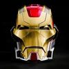 Железный Человек Mk17 Jarvis Голосовое Управление Автоматическое Открытие Закрытие Электронный Шлем Маска Лицевая Повязка Коллекционная Игрушка Декор Для Фанатов Супергероев
