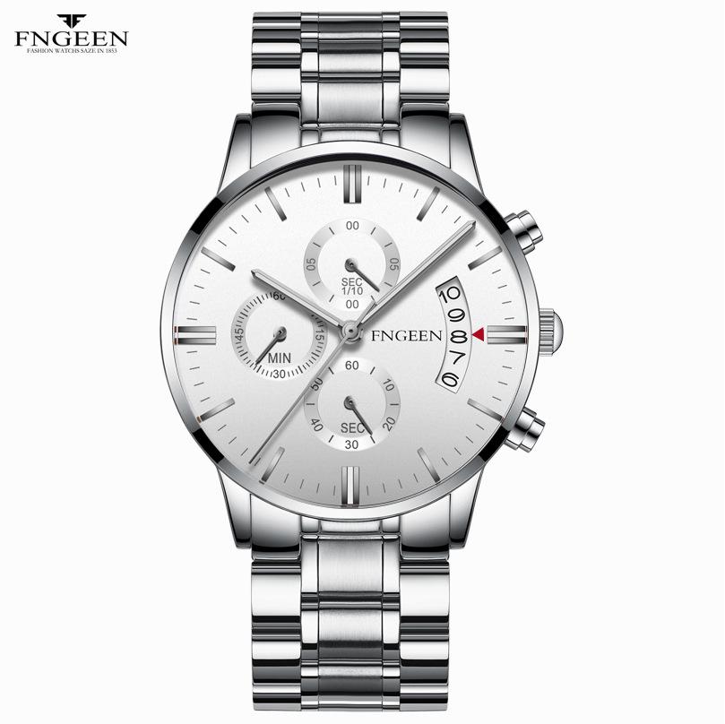 Watch Men's Student Sports Quartz Watch Waterproof Fashion Trend Luminous Belt Men's Watch Wrist Watch