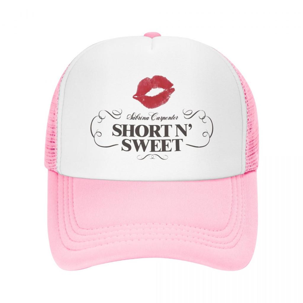 Sabrina Carpenter Short N' Sweet 2024 Album Baseball Caps Mesh Hats Sun Caps Sport Unisex Caps