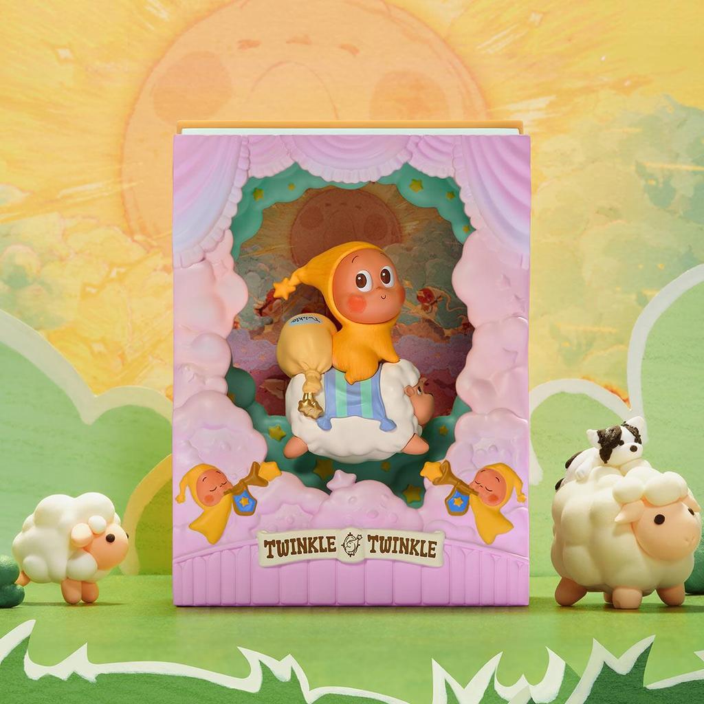 POP MART Twinkle Twinkle Light Up Series Scene Sets Blind Box (Single Pack / 9-Piece Set)